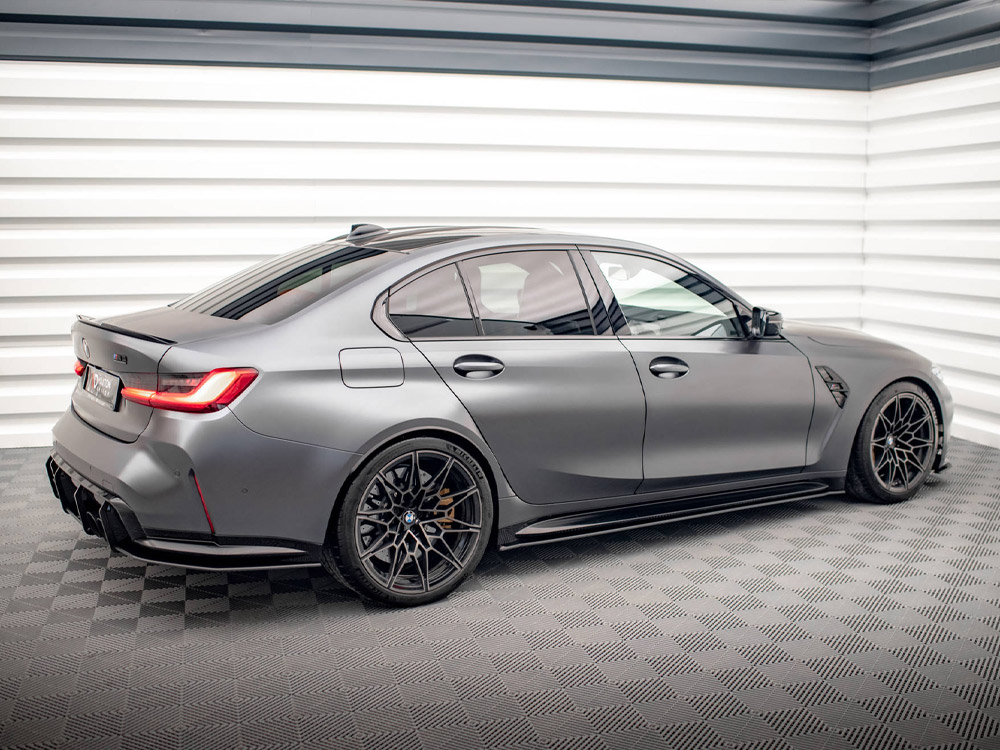 Street PRO Side Skirts Diffusers BMW M3 Sedan / Touring G80 / G81 - 2 