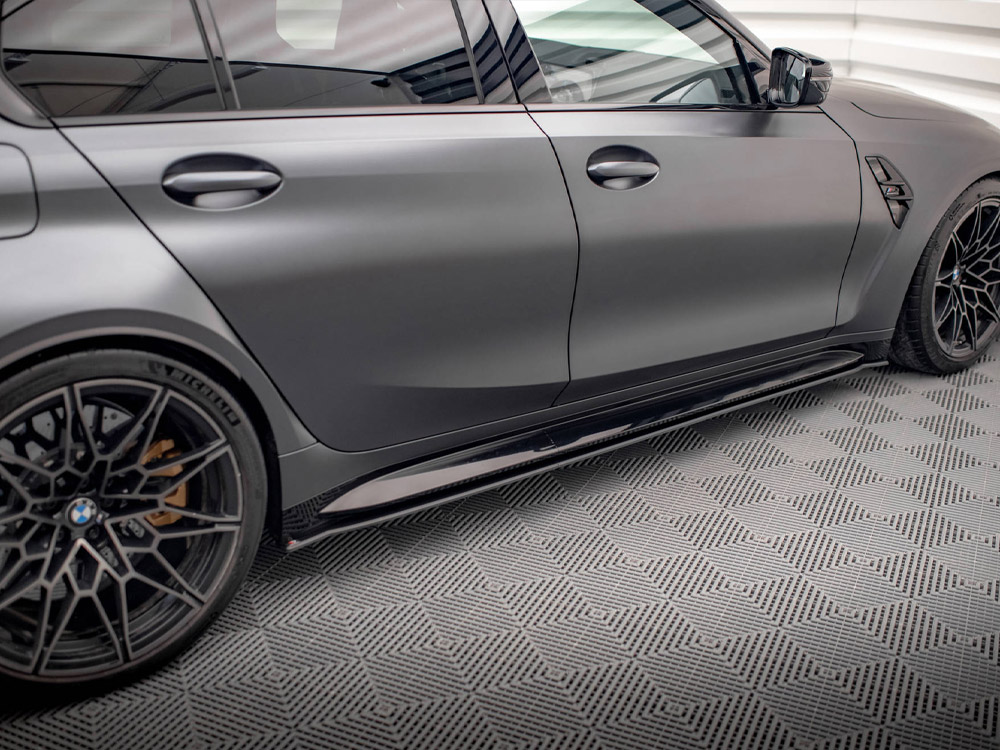 Street PRO Side Skirts Diffusers BMW M3 Sedan / Touring G80 / G81 - 3 