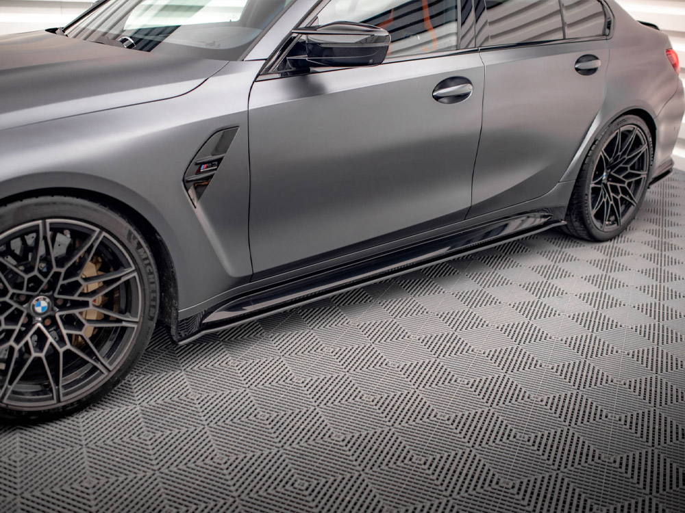 Street PRO Side Skirts Diffusers BMW M3 Sedan / Touring G80 / G81 - 4 