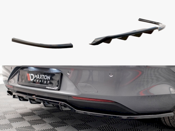 Central Rear Splitter (Vertical Bars) Opel / Vauxhall Insignia Mk2