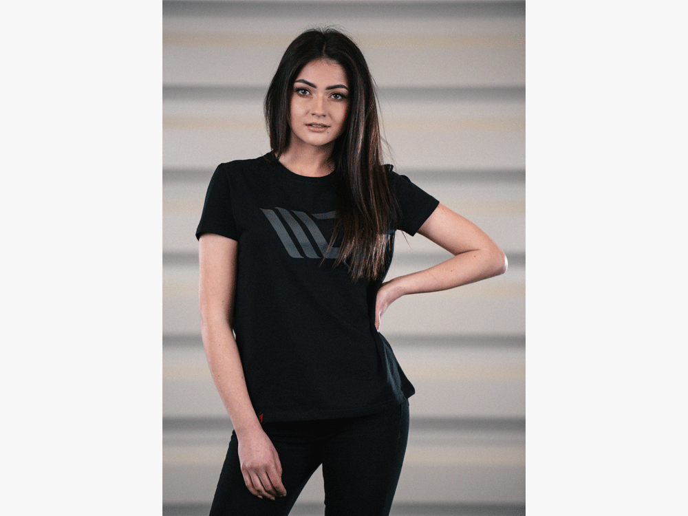 Classic Tshirt Womens Slim - Black - V.2 - 2 