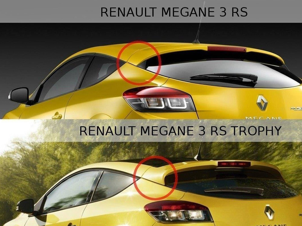 Spoiler Extension Renault Megane MK3 RS (2010-2015) - 5 