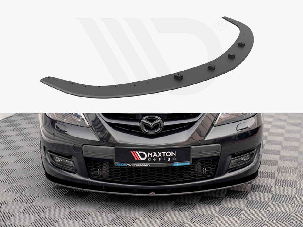 Street PRO Front Splitter Mazda 3 MPS Mk1 - 1 