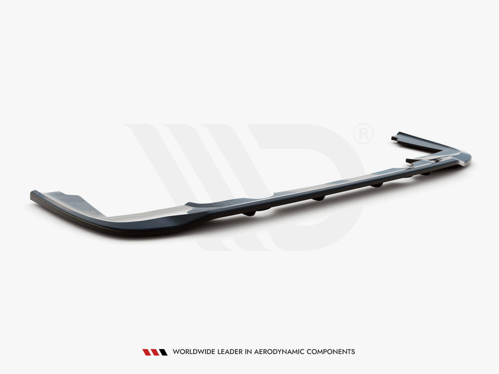 Central Rear Splitter (Vertical Bars) Peugeot Partner Long Mk3 - 5 