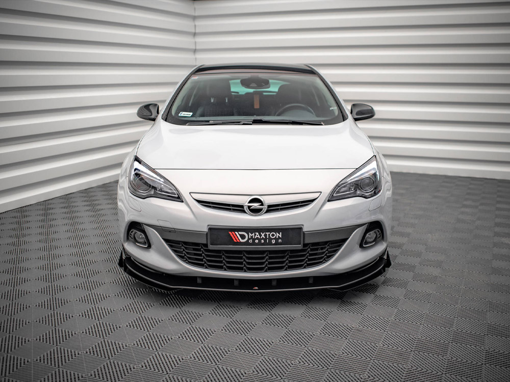 Street PRO Front Splitter V.1 + Flaps Opel Astra GTC OPC-Line J - 3 