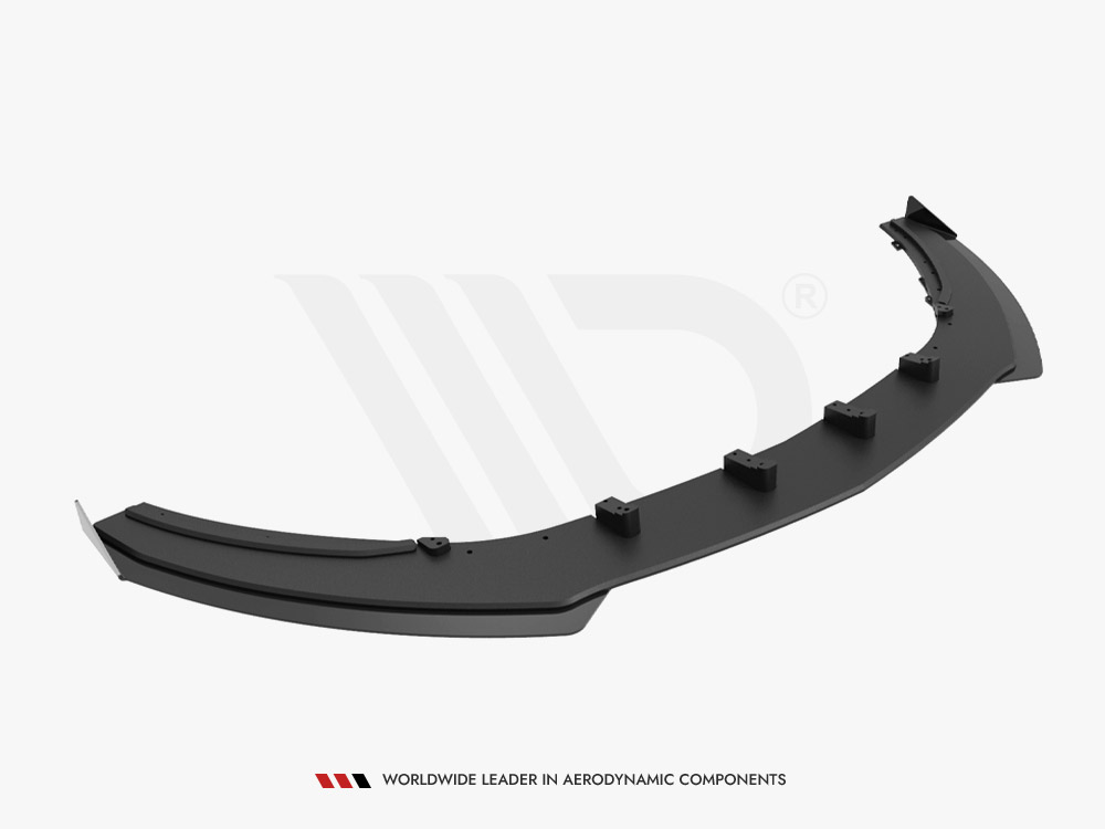 Street PRO Front Splitter V.1 (+flaps) Opel Astra GTC Opc-line J (2011-2018) - 5 