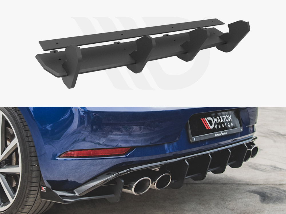 Street PRO Rear Diffuser Volkswagen Golf R Mk7 Facelift - 1 