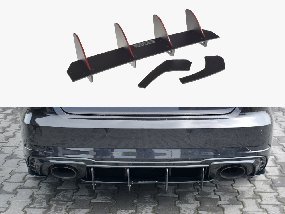 Rear Diffuser V.1 Audi RS3 8V Facelift Sportback (2017-20) - 1 