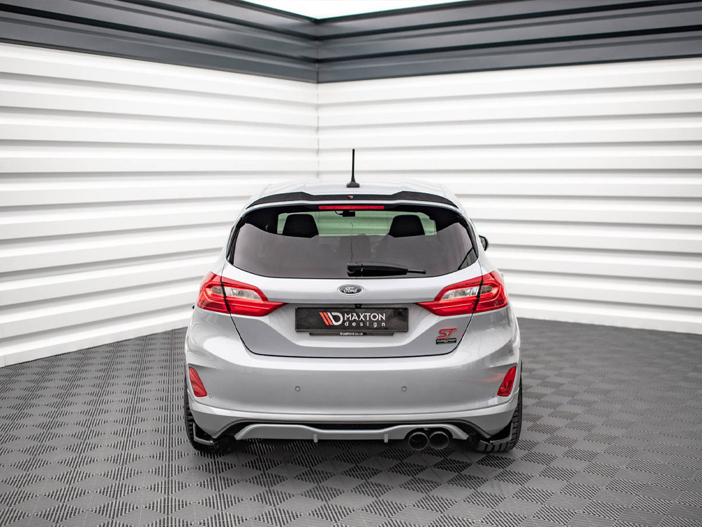 Rear Side Splitters V.1 Ford Fiesta Mk8 ST - Carbon Look - 3 