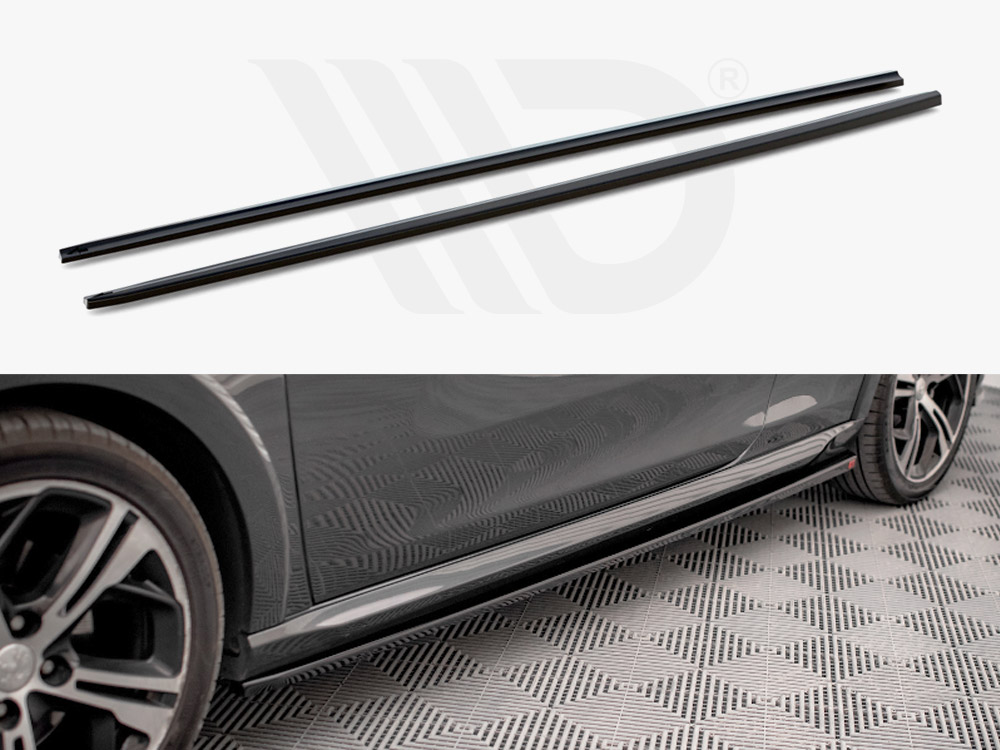 Side Skirts Diffusers Peugeot 208 GTI MK1 - 1 
