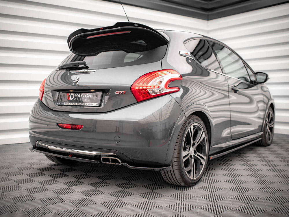Rear Side Splitters Peugeot 208 GTI Mk1 - 2 