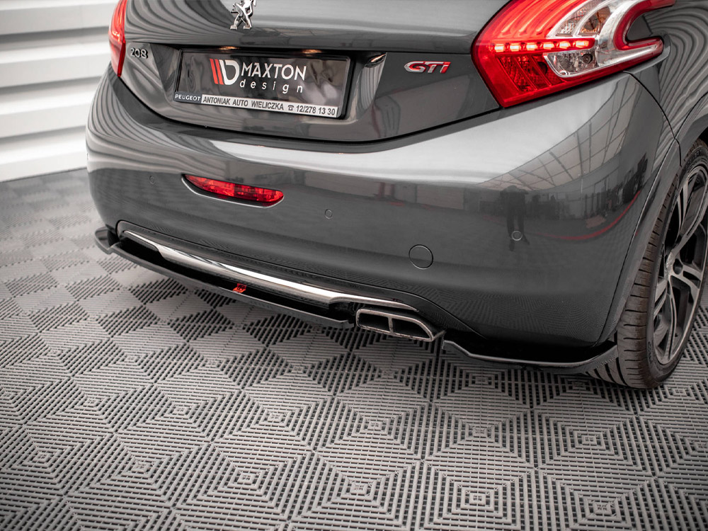 Rear Side Splitters Peugeot 208 GTI Mk1 - 3 