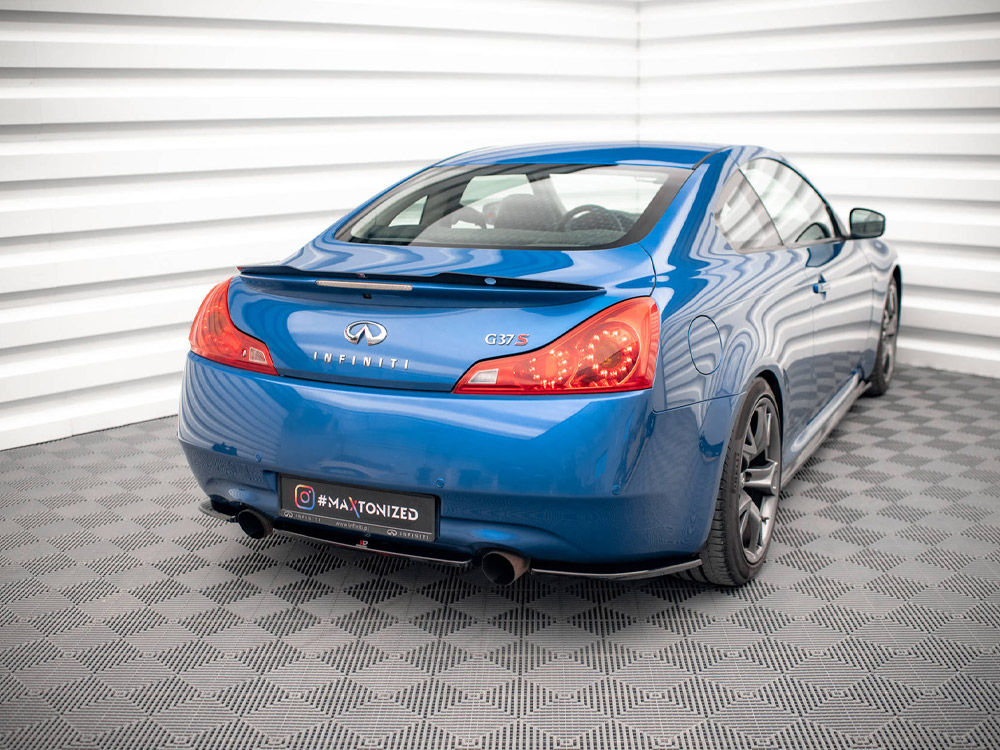 Rear Side Splitters Infiniti G37 Coupe - 2 