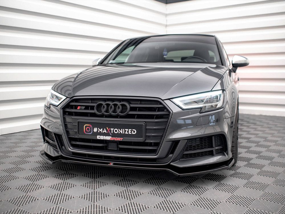 Front Splitter V.2 Audi S3 / A3 S-Line Sportback 8V Facelift - 2 