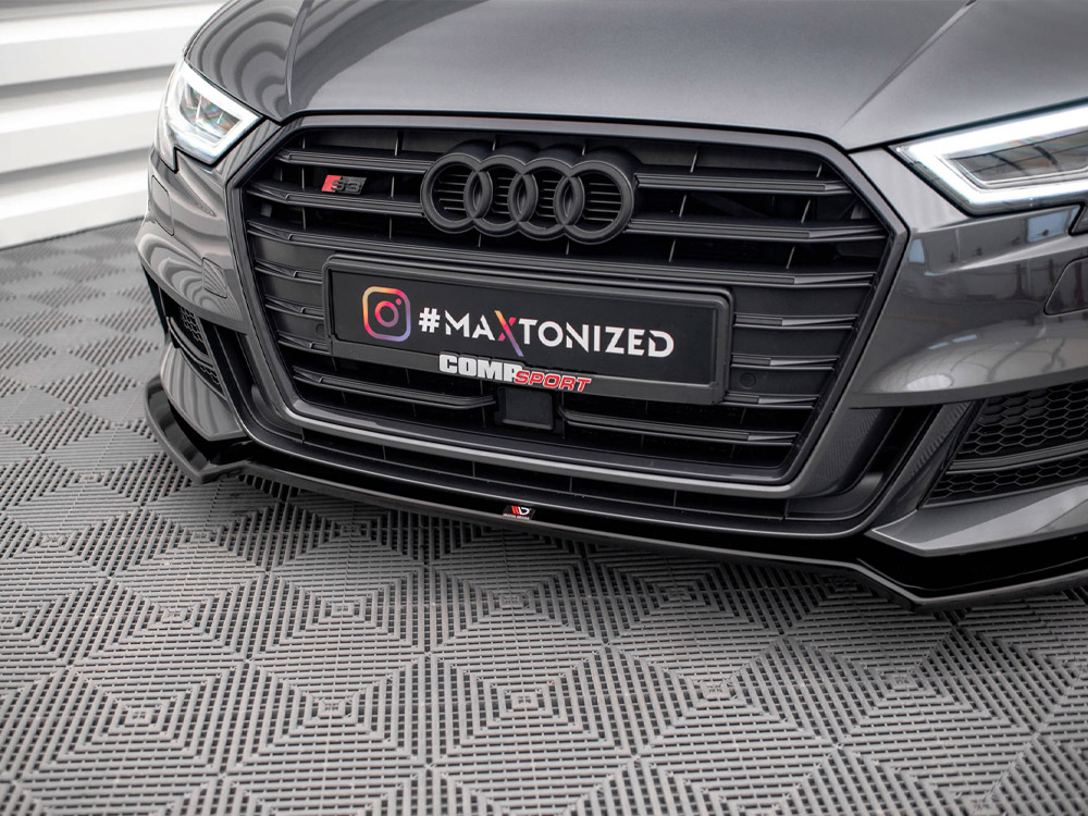 Front Splitter V.2 Audi S3 / A3 S-Line Sportback 8V Facelift - 4 