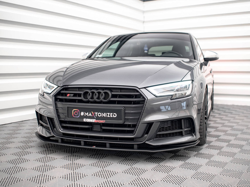 Street PRO Front Splitter Audi S3 / A3 S-Line Sportback 8V Facelift - 2 
