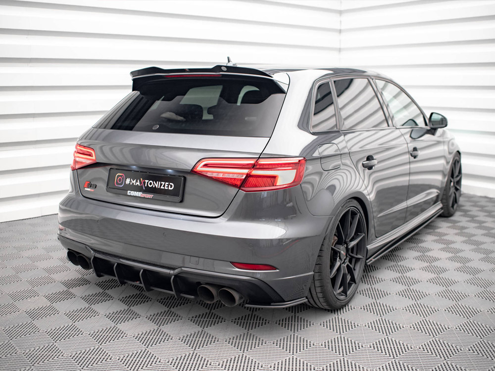 Street PRO Rear Side Splitters Audi S3 Sportback 8V Facelift - 2 