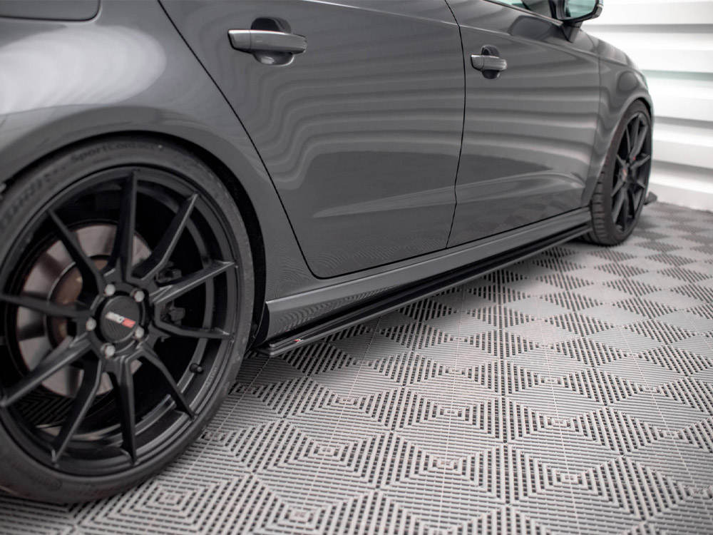 Street PRO Side Skirts Diffusers Audi S3 / A3 S-Line Sportback 8V Facelift - 4 