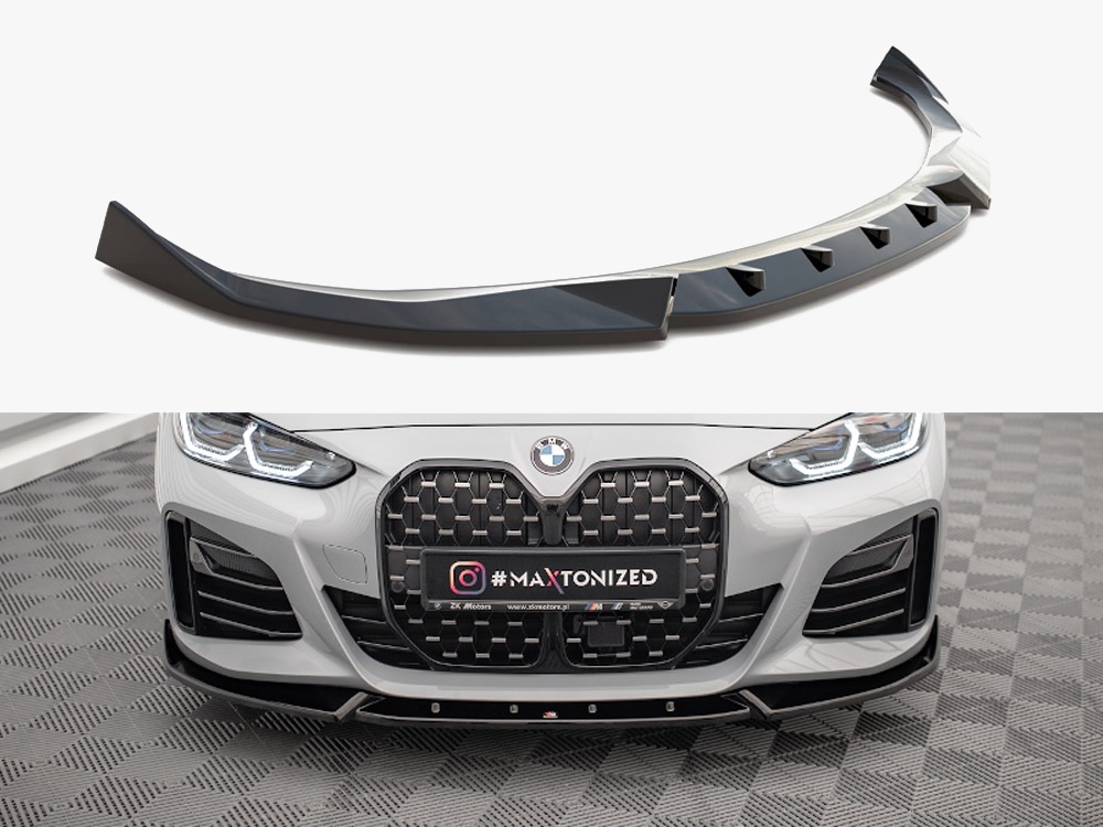 Front Splitter V.2 BMW 4 / i4 Gran Coupe M-Pack / M440i G26 - 1 