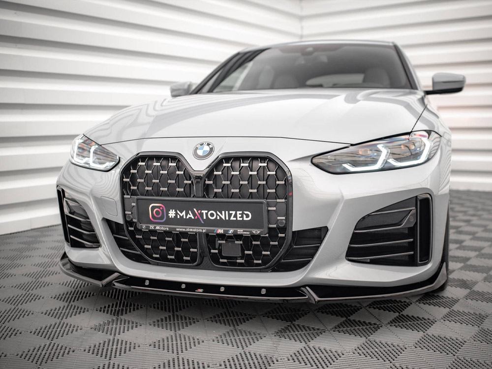 Front Splitter V.2 BMW 4 / i4 Gran Coupe M-Pack / M440i G26 - 2 