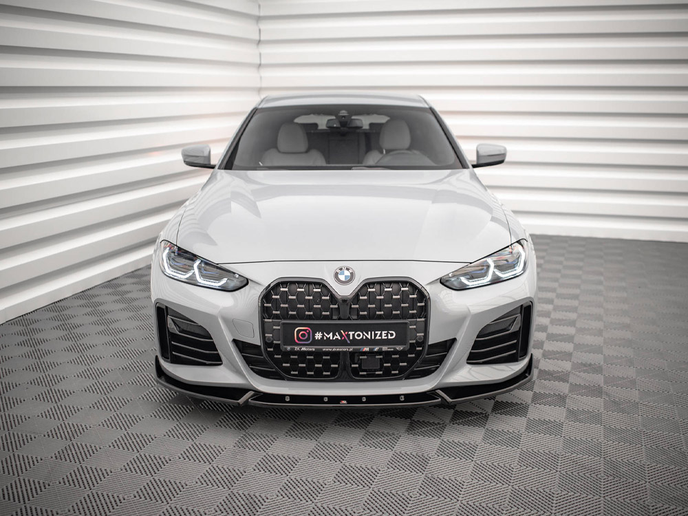 Front Splitter V.2 BMW 4 / i4 Gran Coupe M-Pack / M440i G26 - 3 