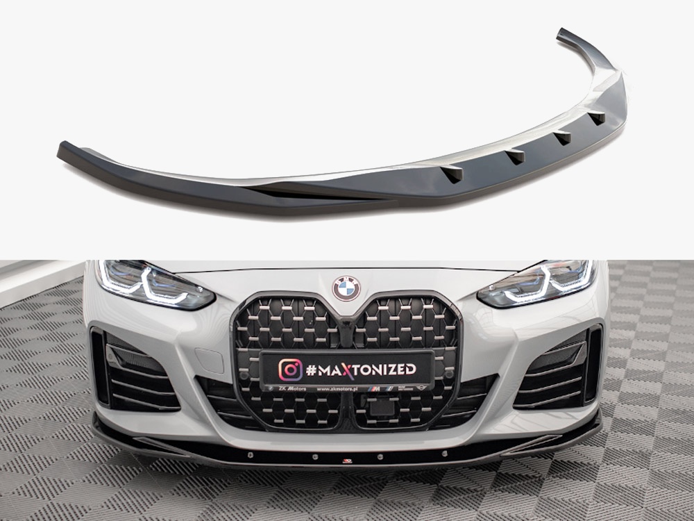Front Splitter V.3 BMW 4 / i4 Gran Coupe M-Pack / M440i G26 - 1 