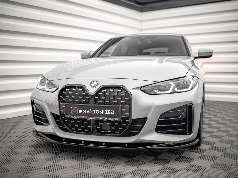 Front Splitter V.3 BMW 4 / i4 Gran Coupe M-Pack / M440i G26 - 2 