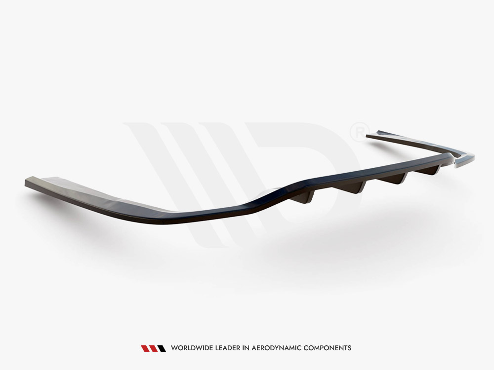 Rear Splitter (Vertical Bars) Mercedes E AMG-Line Sedan W213 Facelift - 7 