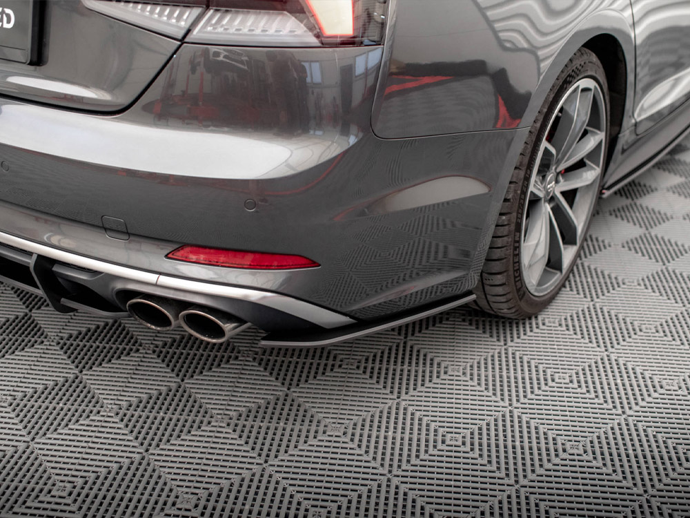 Street PRO Rear Side Splitters Audi S5 Sportback F5 - Red - 3 