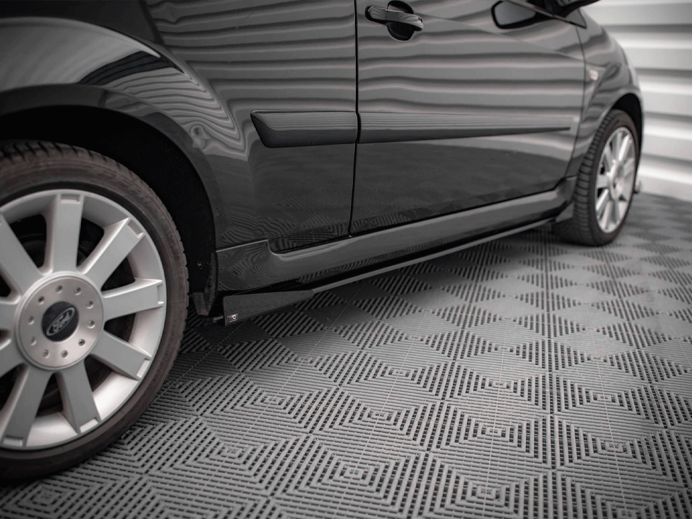 Street PRO Side Skirts Diffusers + Flaps Ford Fiesta ST Mk6 - 4 