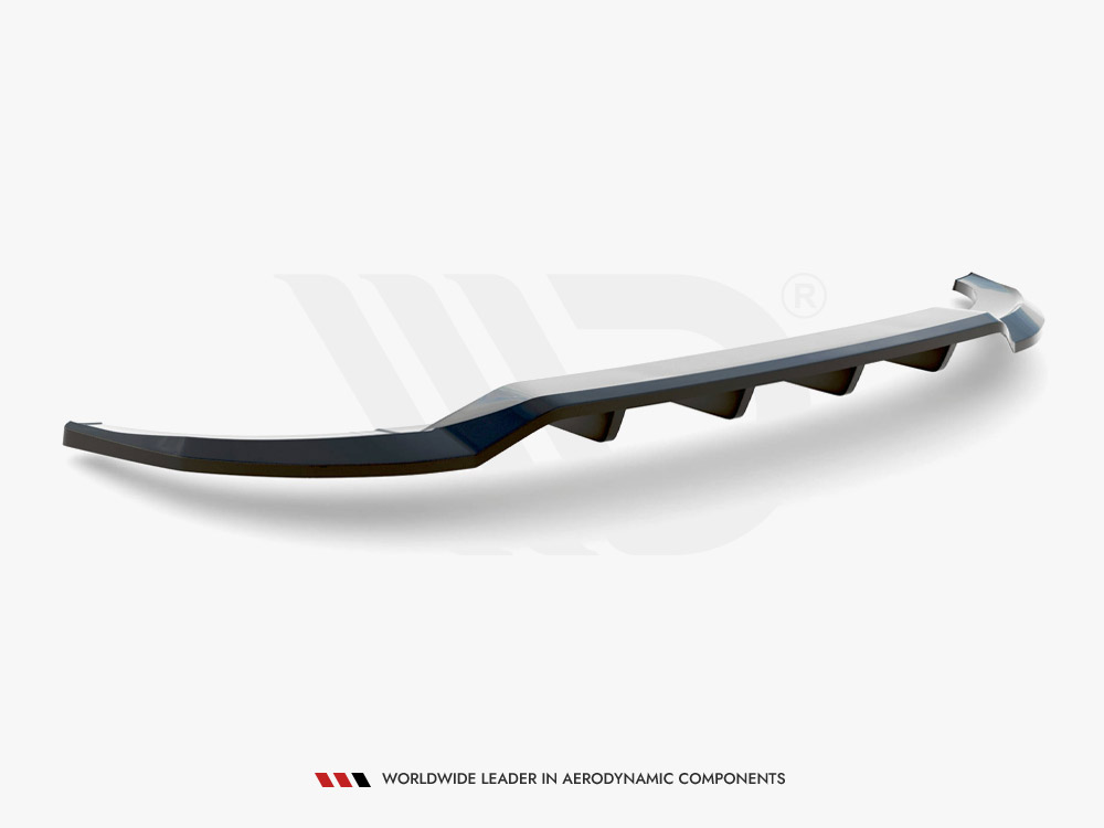 Central Rear Splitter (Vertical Bars) Audi A3 Sportback 8Y - 6 