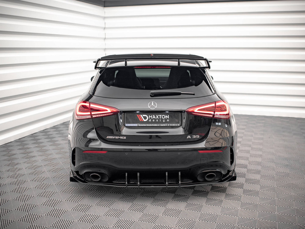 Street PRO Rear Valance + Flaps Mercedes A35 AMG Hatchback Aero Pack W177 - 3 