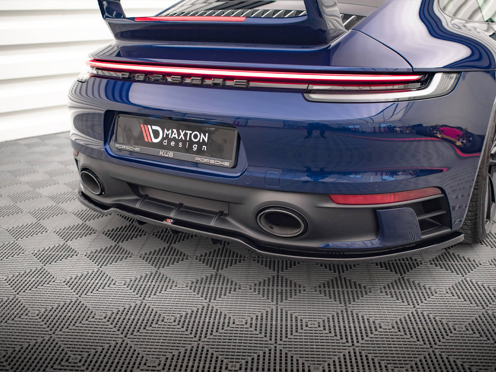Rear Splitter (Vertical Bars) V.1 Porsche 911 Carrera Aero / Carrera GTS 992 - 3 