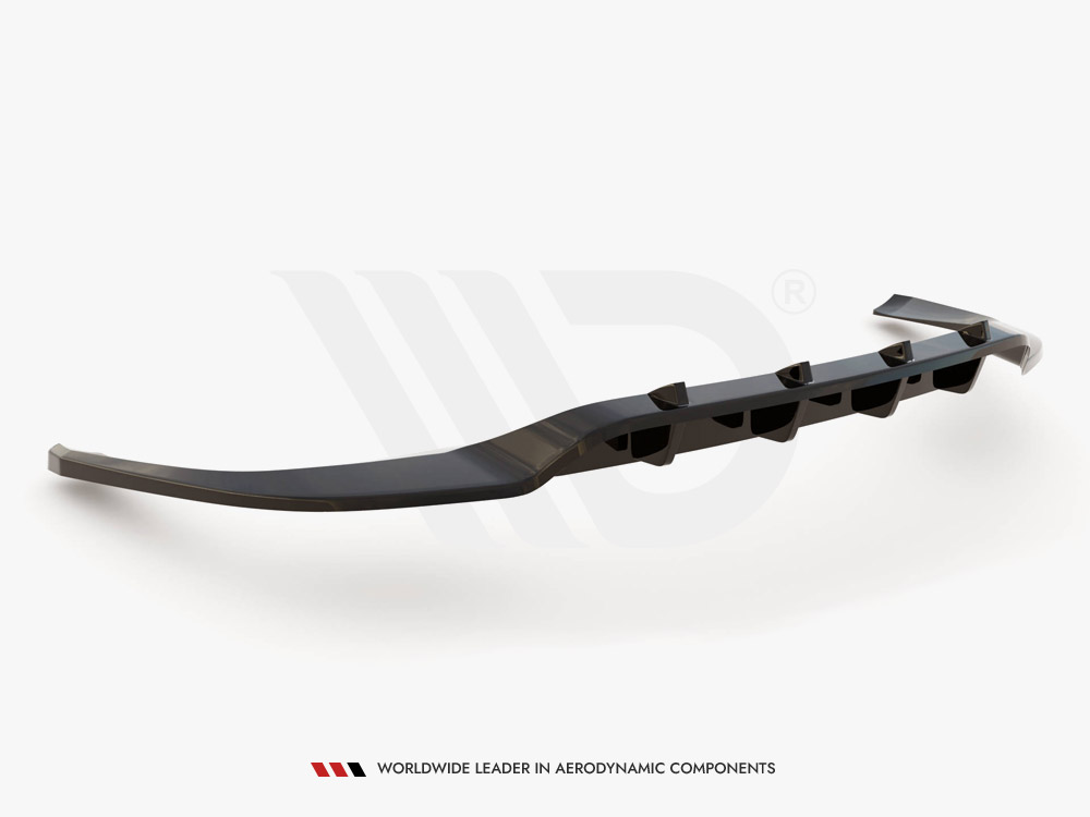 Rear Splitter (Vertical Bars) Porsche Panamera Turbo S E-Hybrid / Panamera E-Hybrid / Panamera 4S 971 - 7 