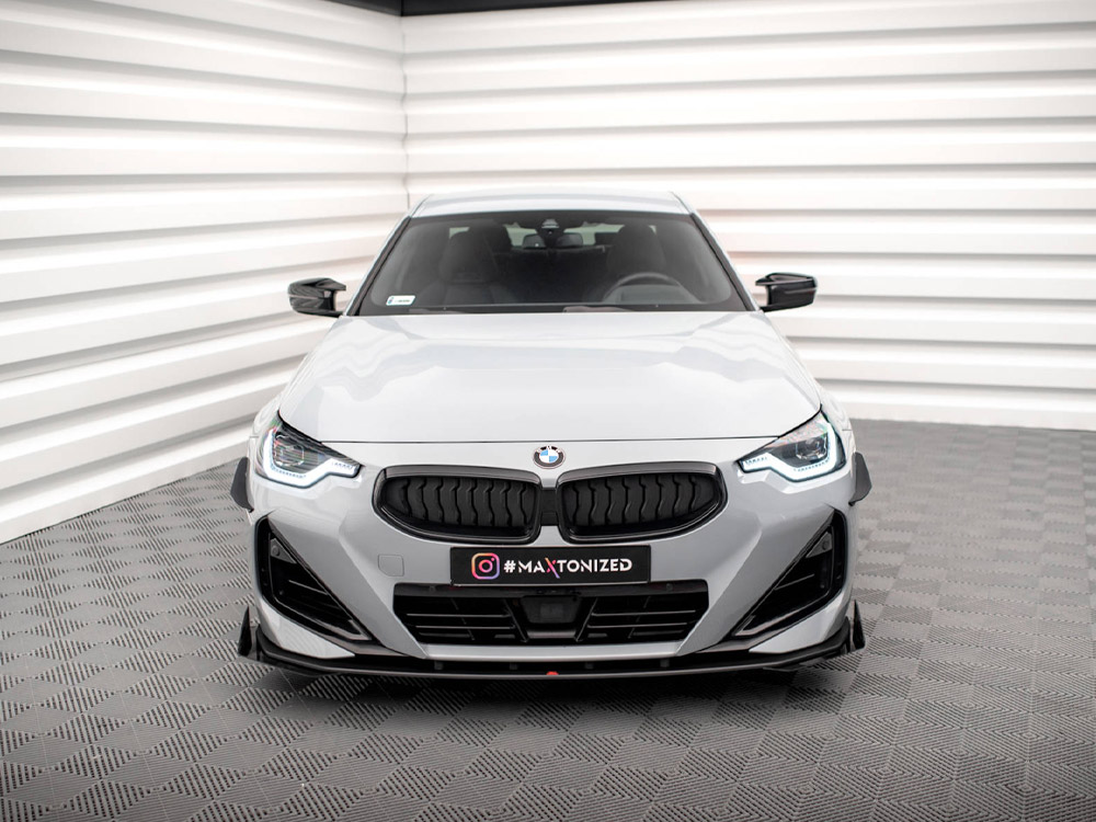 Street PRO Front Splitter + Flaps BMW 2 Coupe M-Pack / M240i G42 - 3 