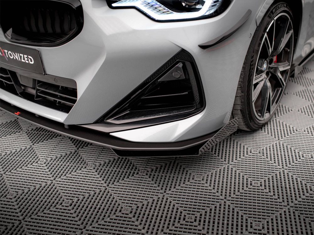 Street PRO Front Splitter + Flaps BMW 2 Coupe M-Pack / M240i G42 - 4 