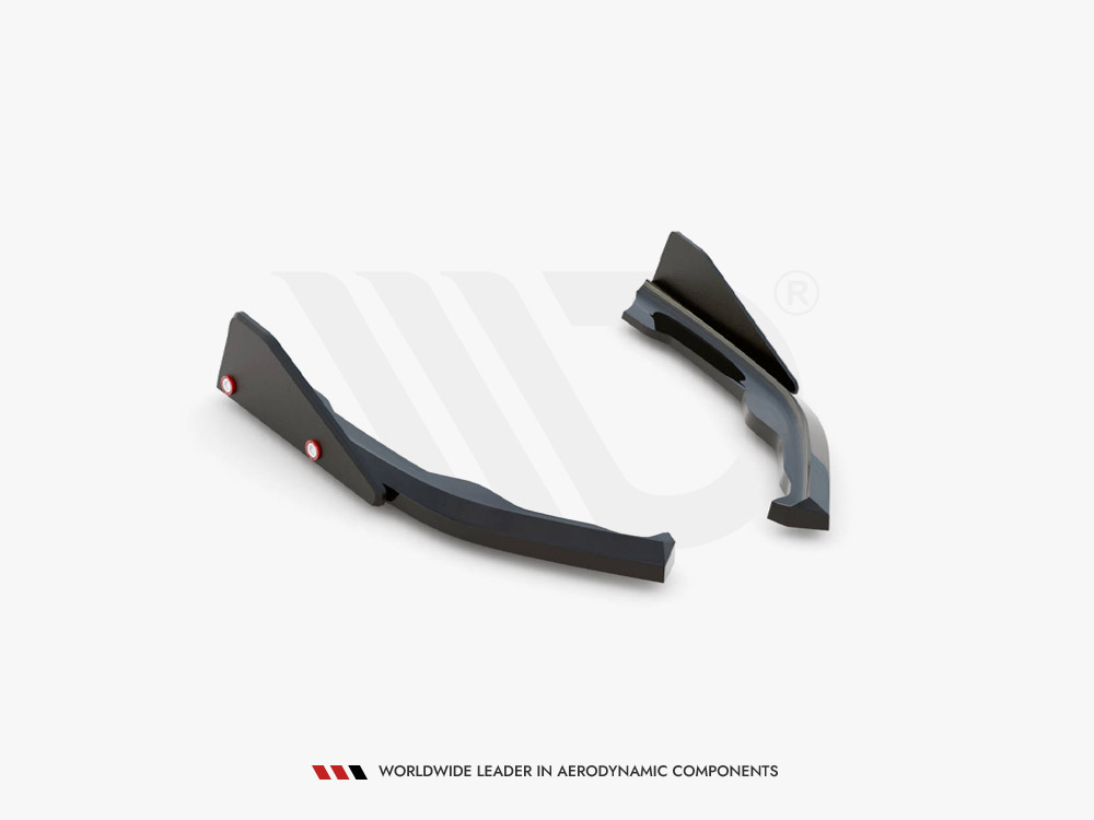 Rear Side Splitters V.2 + Flaps BMW 2 Coupe M-Pack G42 - 4 