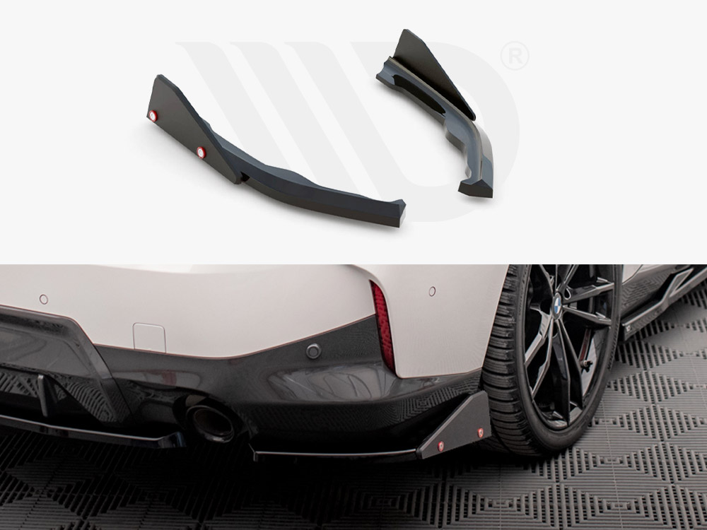 Rear Side Splitters V.2 + Flaps BMW 2 Coupe M-Pack G42 - 1 