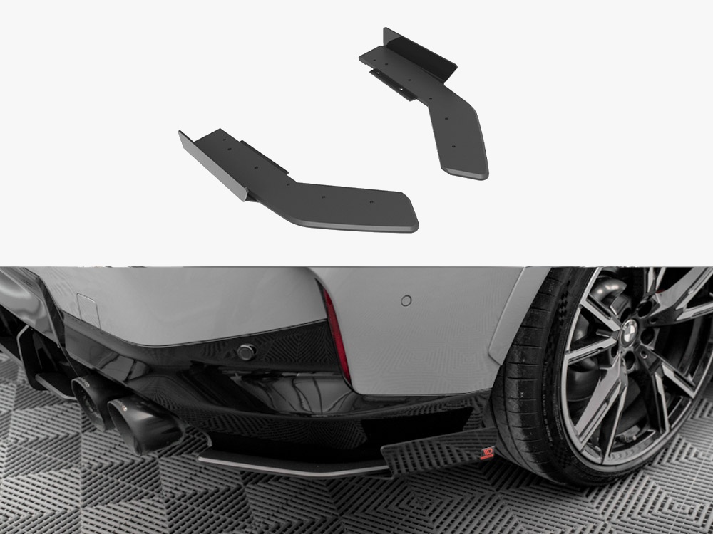 Street Pro Rear Side Splitters + Flaps BMW 2 Coupe M240i G42 - 1 