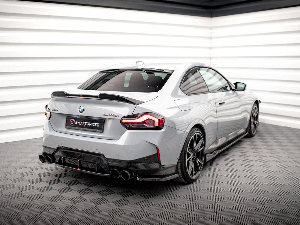 Rear Side Splitters V.2 BMW 2 Coupe M240i G42 - 2 