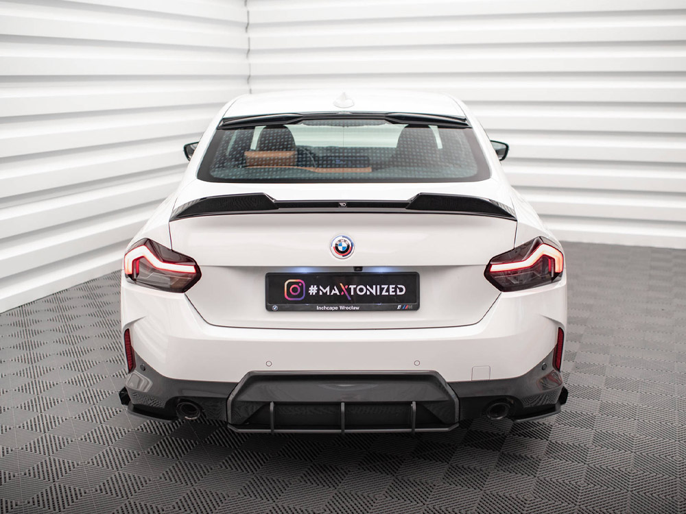 Street Pro Rear Side Splitters + Flaps BMW 2 Coupe M-Pack G42 - 2 