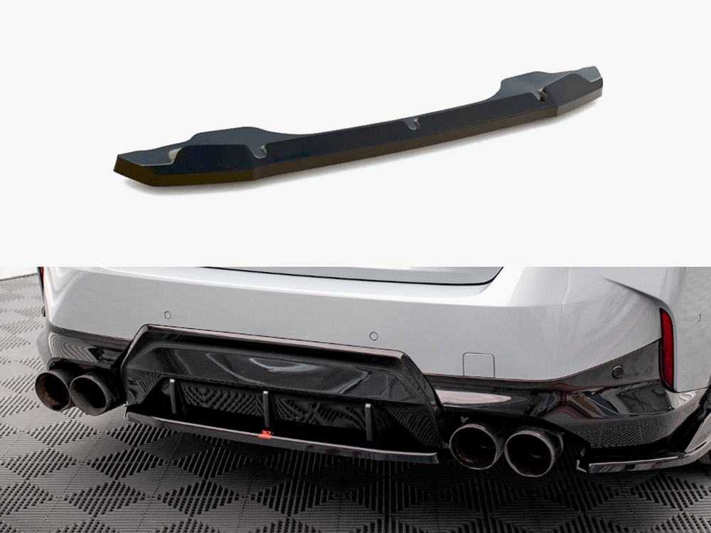 Central Rear Splitter BMW 2 Coupe M240i G42 - 1 