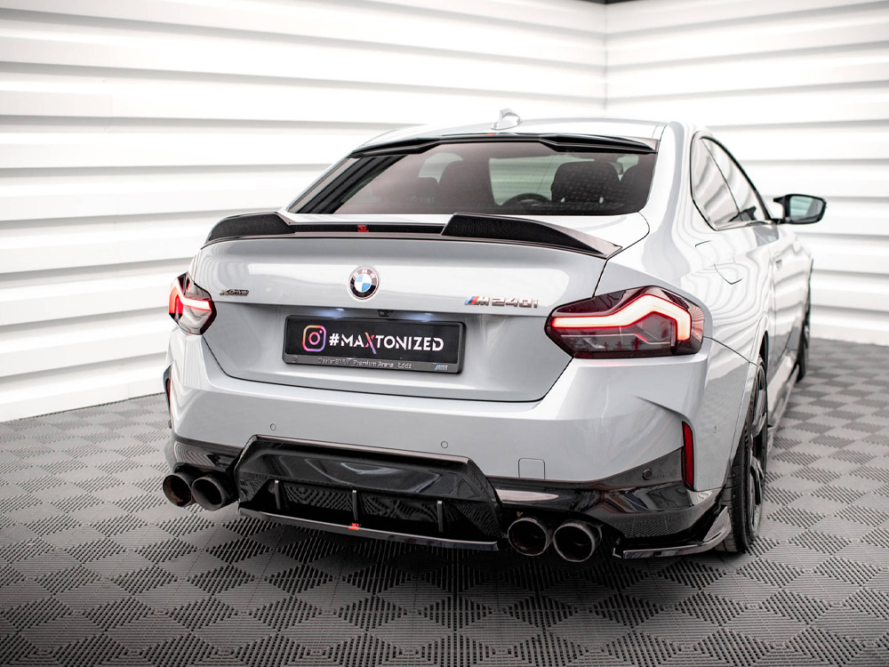 Central Rear Splitter BMW 2 Coupe M240i G42 - 2 