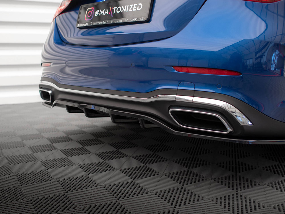 Rear Splitter (Vertical Bars) Mercedes C AMG-Line W206 - 4 