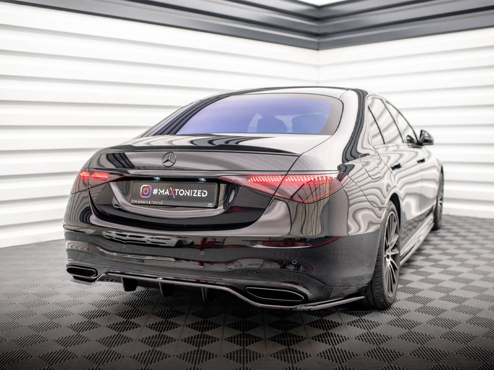 Rear Splitter (Vertical Bars) Mercedes S AMG-Line W223 - 2 
