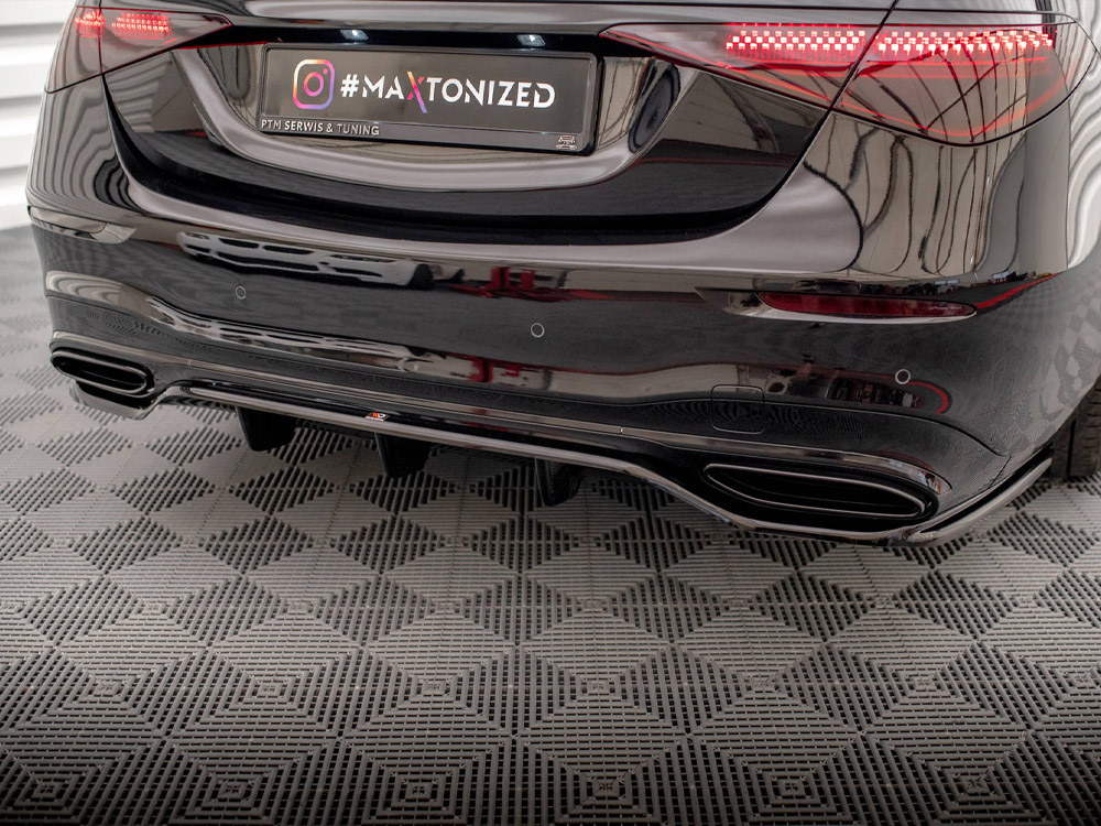 Rear Splitter (Vertical Bars) Mercedes S AMG-Line W223 - 3 