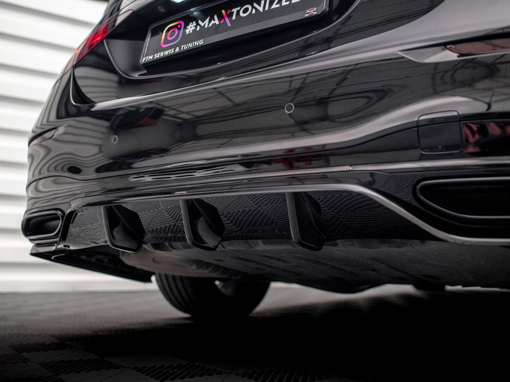Rear Splitter (Vertical Bars) Mercedes S AMG-Line W223 - 5 