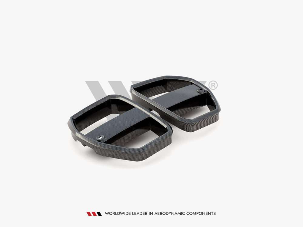 Carbon Fiber Front Grill + License Plate Holder Base BMW M4 G82 / M3 G80 - 26 