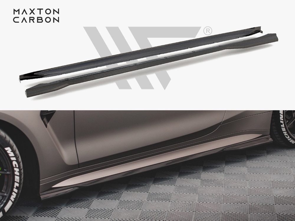 Carbon Fiber Side Skirts BMW M4 G82 - 1 