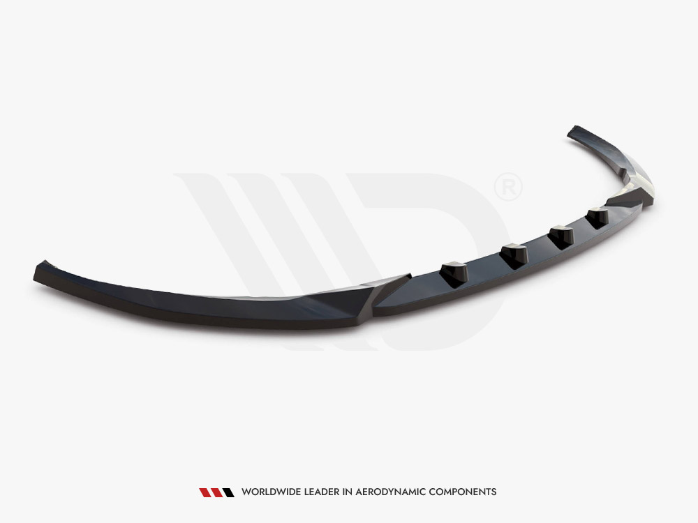 Front Splitter V.2 Mercedes-Benz C AMG Line Sedan / Coupe / Estate W205 / C205 / S205 Facelift - 5 